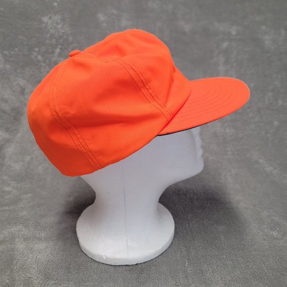 Vintage Columbia Ear Flap Hunting Hat Cap Gore-Tex Tinsulate Orange Made in USA - Picture 5 of 12